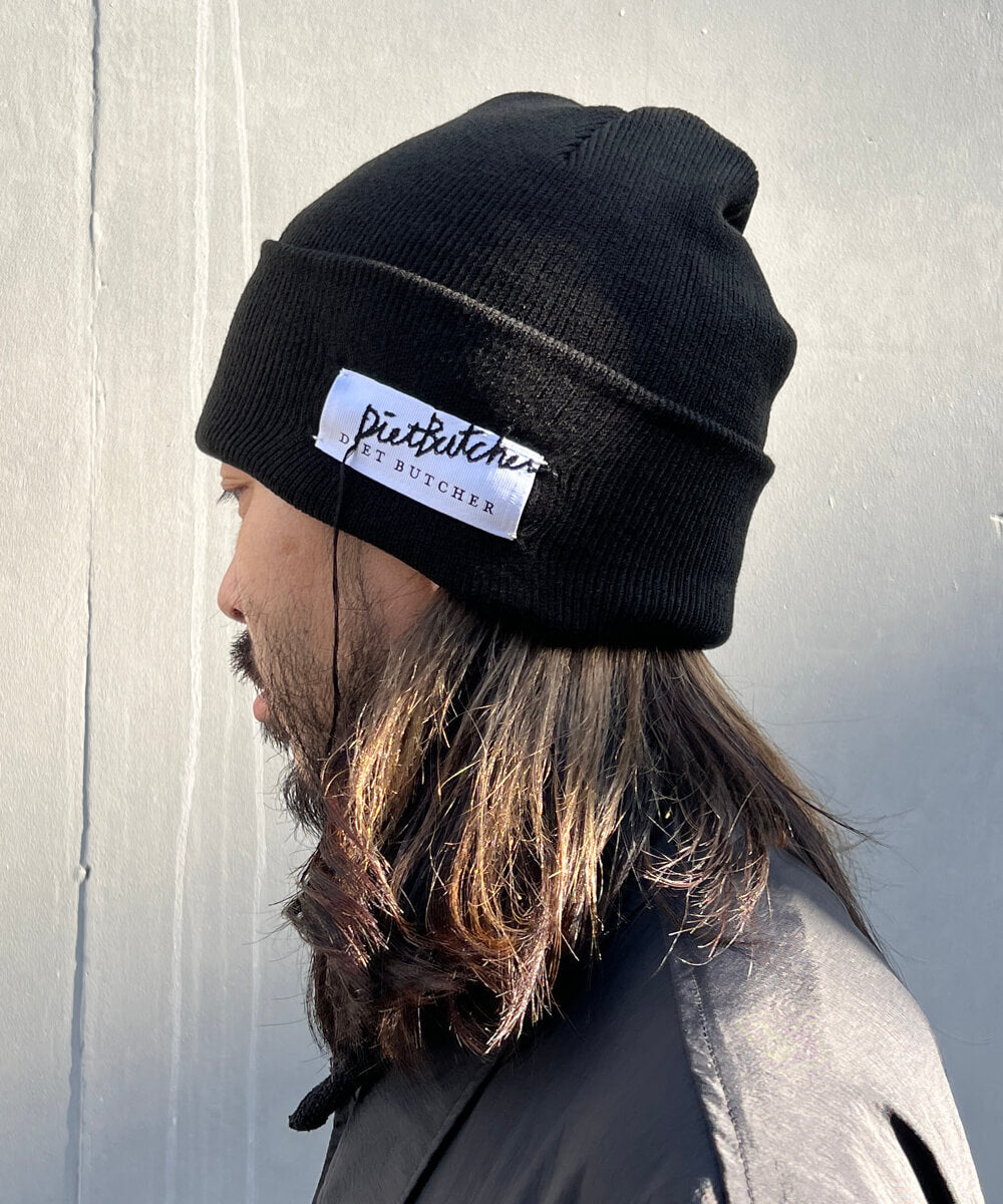 Knit cap - embroidery type