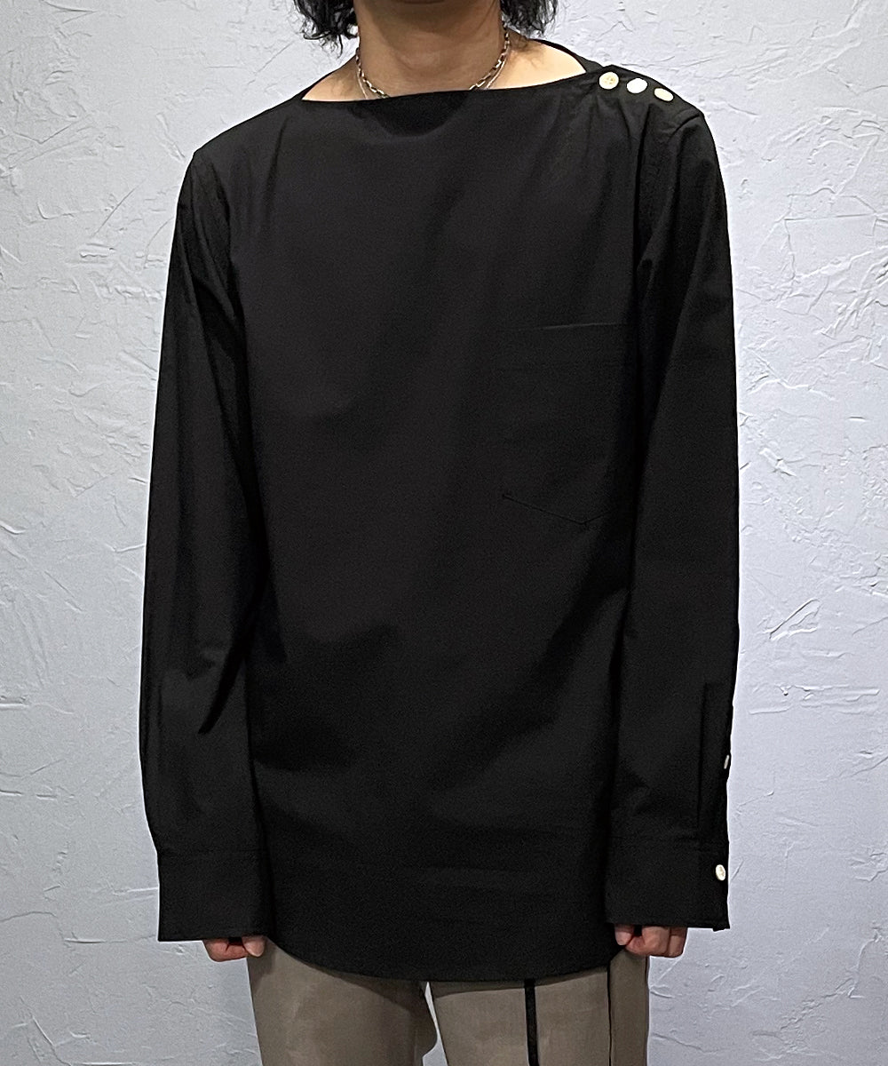 Pullover shirt - BLACK