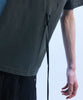 【11/5(日)まで予約受付アイテム】Layered short sleeve t-shirts & long sleeve t-shirt & tank top - CHARCOAL - DIET BUTCHER