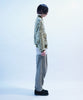 【11/5(日)まで予約受付アイテム】Reversible chiffon × suka blouson - BEIGE / DARK GRAY × KHAKI - DIET BUTCHER