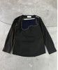 Patchwork Pullover shirt - BLACK01 - DIET BUTCHER