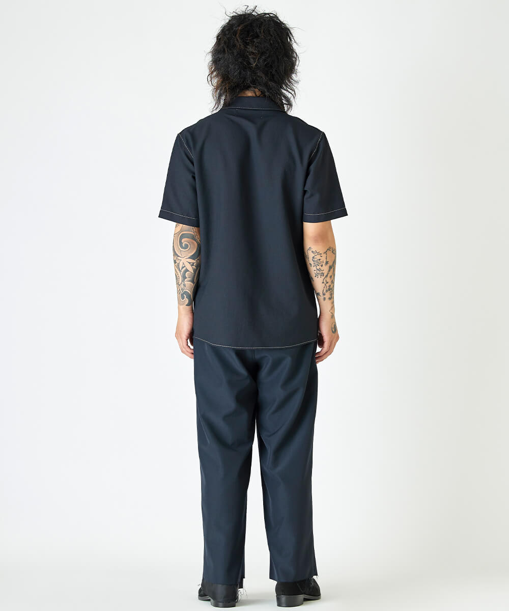 Short sleeve shirt - BLACK - DIET BUTCHER